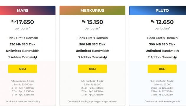 hosting indonesia terbaik